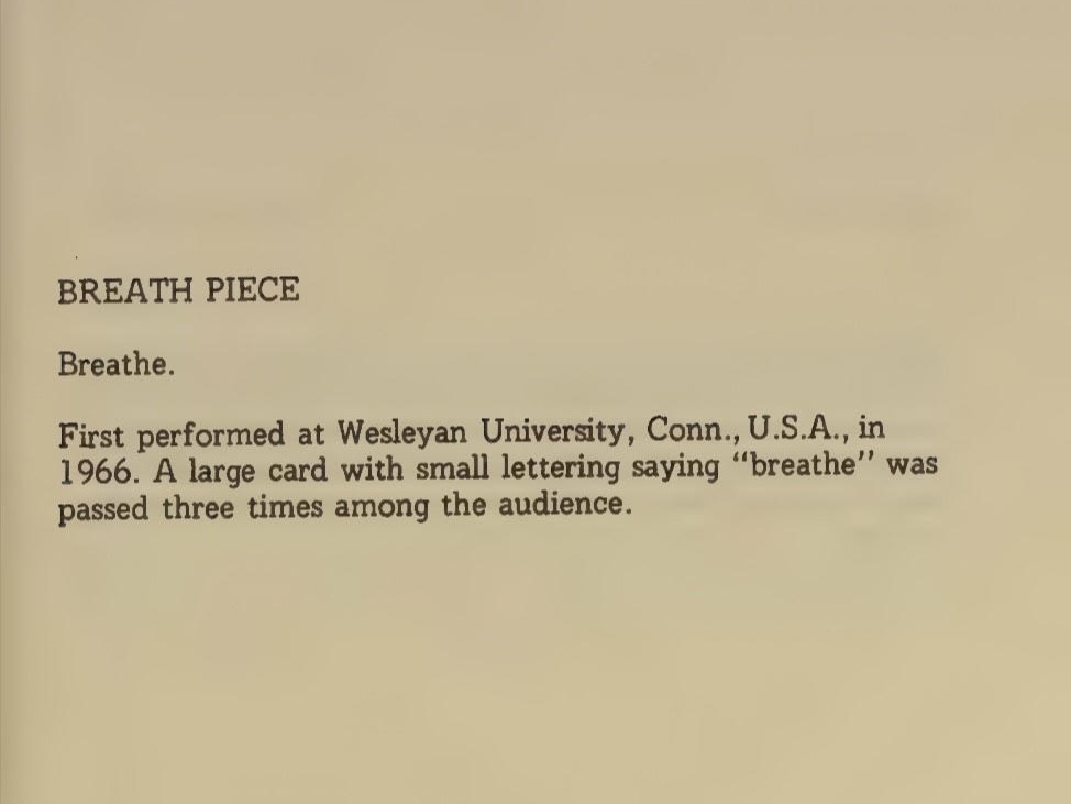 Breathe, performance documentation 9